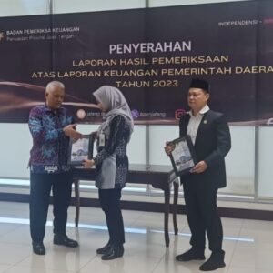 Pemkab Demak kembali meraih opini WTP 8 kali berturut-turut dari Badan Pemeriksa Keuangan Republik Indonesia (BPK-RI).